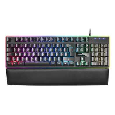 Teclado Gaming Híbrido Mars Gaming MK320ES Schaltet Rot