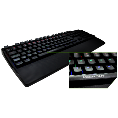 Tastatur Gaming-Keep Out F115 Mechanische RGB