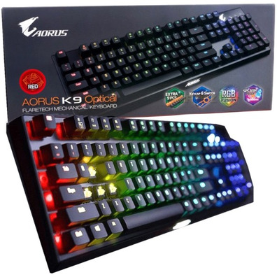 Teclado Gaming Mecánico Gigabyte Aorus K9 RGB