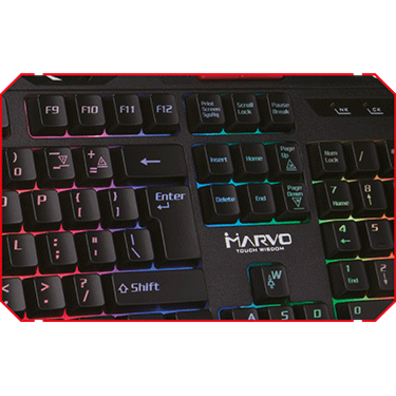 Teclado Gaming Scorpion KG760 Membrana