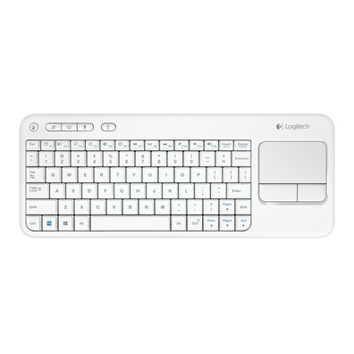 Logitech Wireless Touch K400 Weiss