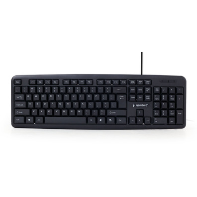 Teclado Membrana Gembird USB Negro