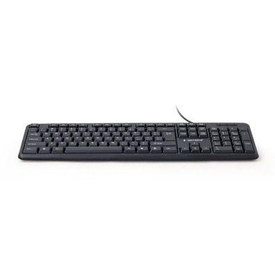 Teclado Membrana Gembird USB Negro