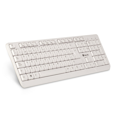 Teclado NGS Wired Spike Blanco