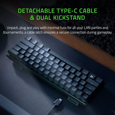 Teclado Razer Huntsman Mini Roter Schalter (Español)