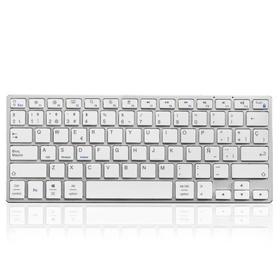 Tastatur Subblim Bluetooth-Aluminium, PC/MAC/iOS/Android