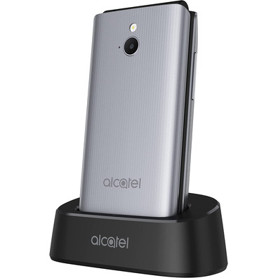 Teléfono Móvil Alcatel 3082X Plata Metálico