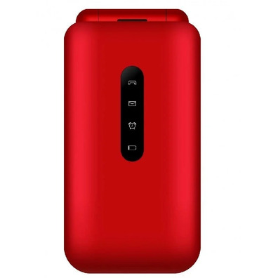 Teléfono Móvil Telefunken S740 für Personas Mayores Rojo