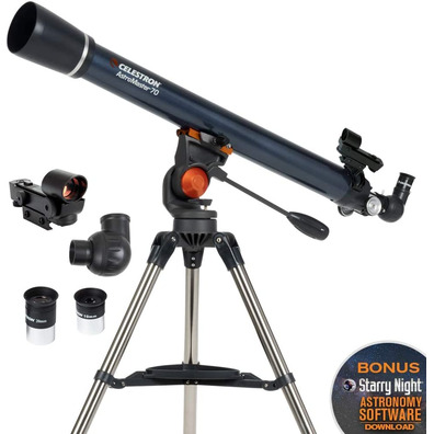 Teleskopio Celestron Astromaster 70 AZ