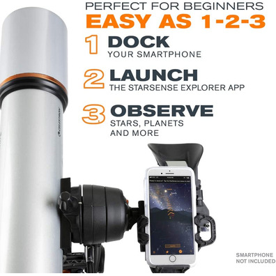 Teleskopio Celestron StarSense Explorer DX 102