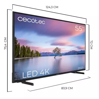 Televisor Cecotec Eine Serie ALU00055 55 " Ultra HD 4K/Smart TV