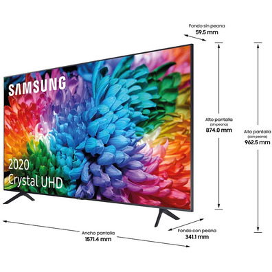 Samsung 70TU7105 70 "Ultra HD 4K / Smart TV / WiFi