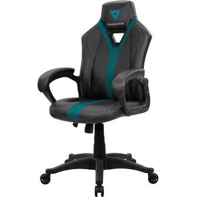 Thunderx3 stuhl gaming yc1 black cyan Blau