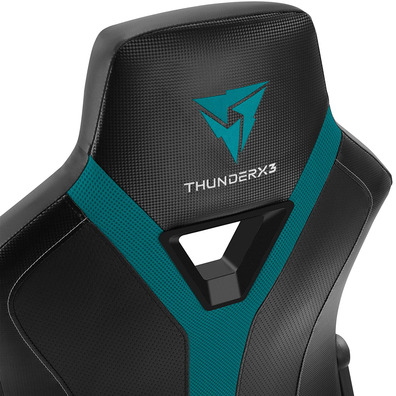 Thunderx3 stuhl gaming yc1 black cyan Blau