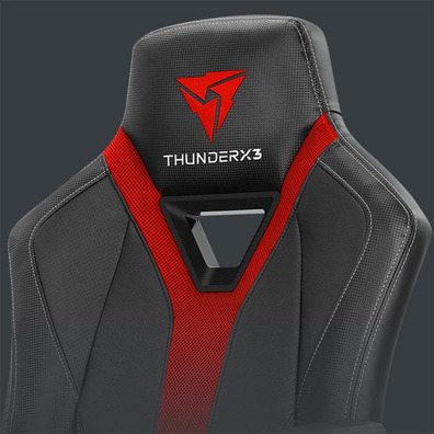 Thunderx3 stuhl gaming yc1 black cyan Rot