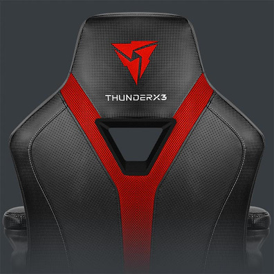 Thunderx3 stuhl gaming yc1 black cyan Rot