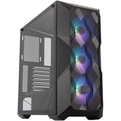 Torre E-ATX Coolermaster Masterbox TD500 Mesh Schwarz