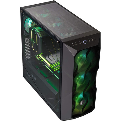 Torre E-ATX Coolermaster Masterbox TD500 Mesh Schwarz