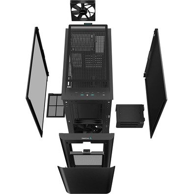 Torre E-ATX Deepcool CK500 Schwarz