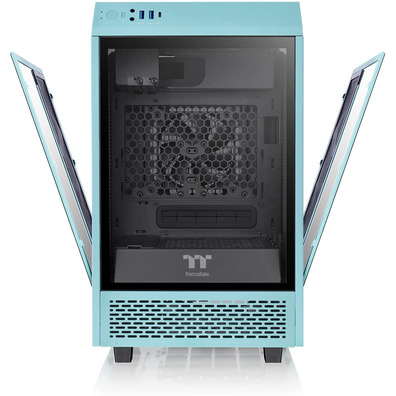 Torre M-ITX Thermaltake Der Turm 100 Turquesa