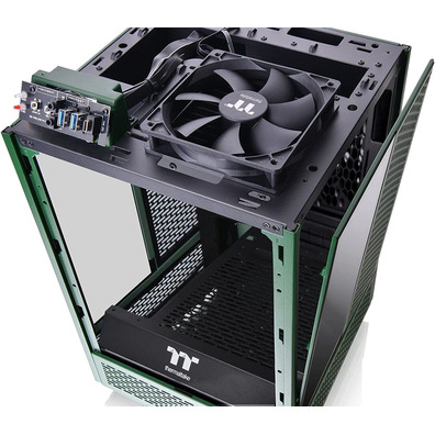 Torre M-ITX Thermaltake Der Turm 100 Verde