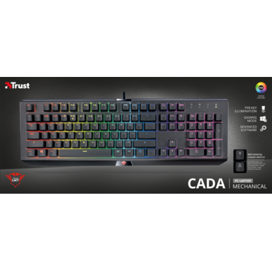 Trust Keyboard GXT 890 Chain-RGB.