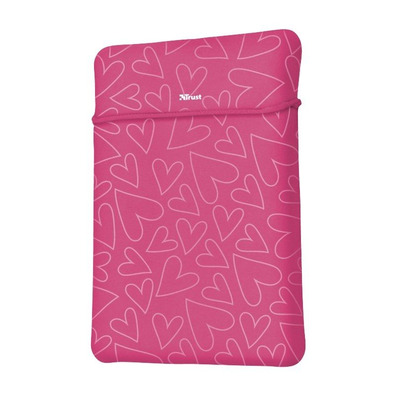 Vertrauen Yvo Corazones Funda + Ratón 15.6 '' Rosa