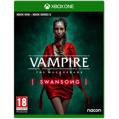 Vampire The Masquerade Swansong Xbox One/Xbox Series X