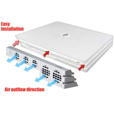 External USB Cooling Fan (PS4 Pro) weiß