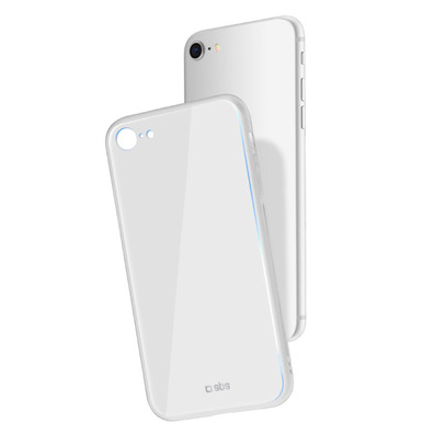 Cover Vitro für iPhone 8 / 7 Weiss