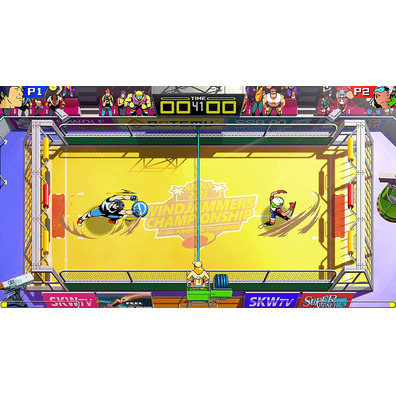 Windjammers 2 Schalter