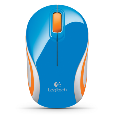 Logitech Wireless Mini M187 Rot