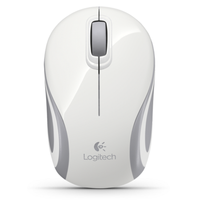 Logitech Wireless Mini M187 Weiss