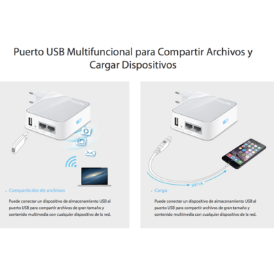 Drahtloser Router Tp-Link N300 tl-wr810n