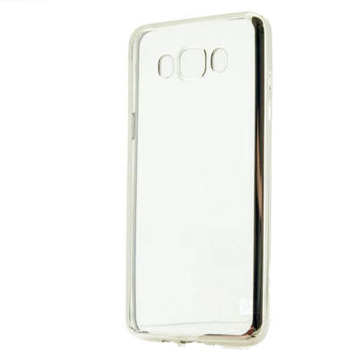 Case TPU Metall Samsung Galaxy J7 2016 Silber X-One