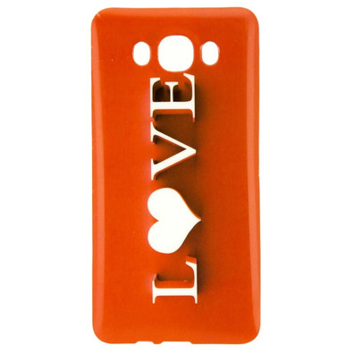 TPU Cover Samsung Galaxy J7 2016 Love X-One