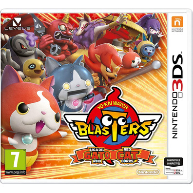 Yo-kai Watch Blasters: die Liga der Katze Rot 3DS