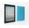 Cover-Rückseite Case für Apple iPad 2 (Blu)