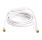 PILONGADOR ANTENA MIT LTE-ANTI FILTER 4G-2,5M BLANCO
