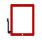 Digitalizer iPad 2 Rot