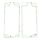 Plastic frame for iPhone 5C Fronts Weiss