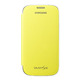 Flip Cover für Samsung Galaxy S III gelb