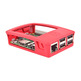 RASPBERRY Box für Raspberry Officer Pi 3, Rot, Weiß