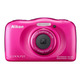 NIKON COOLPIX S33 Rosa KIT Aquarelle Kamera