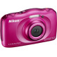 NIKON COOLPIX S33 Rosa KIT Aquarelle Kamera