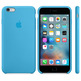 FUND APP IPHONE 6S PLUS SILICONA AZUL