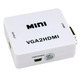 Mini adapter VGA-HDMI with 3.5mm audio