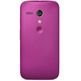 Original Motorola Moto G Hülle Back Door Violett