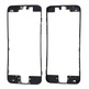 Plastic frame for iPhone 5C Fronts Schwarz