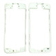 Plastic frame for iPhone 5C Fronts Weiss